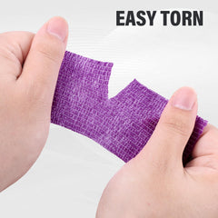 HEPPYPLUS easy-tear end highlights quick, scissors-free application