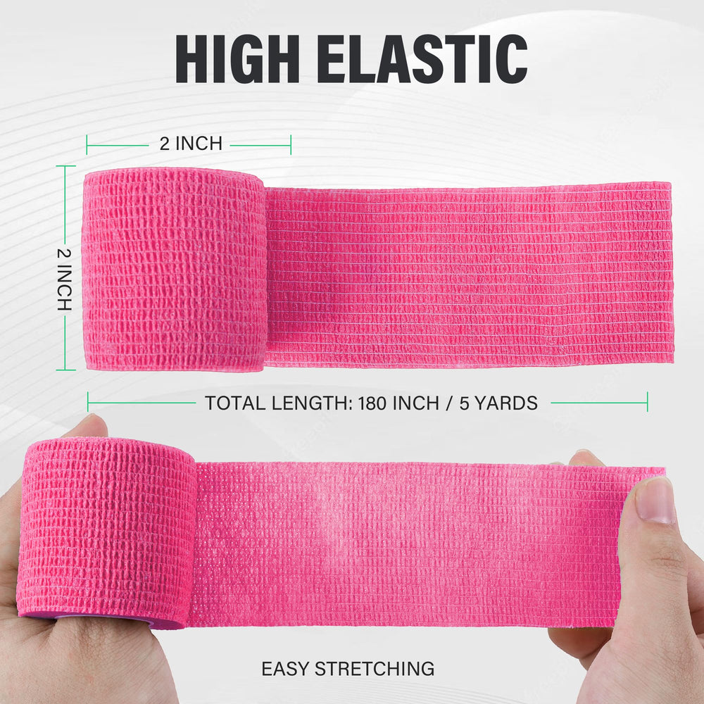 HEPPYPLUS self-adherent tape image demonstrates reliable hold without slipping