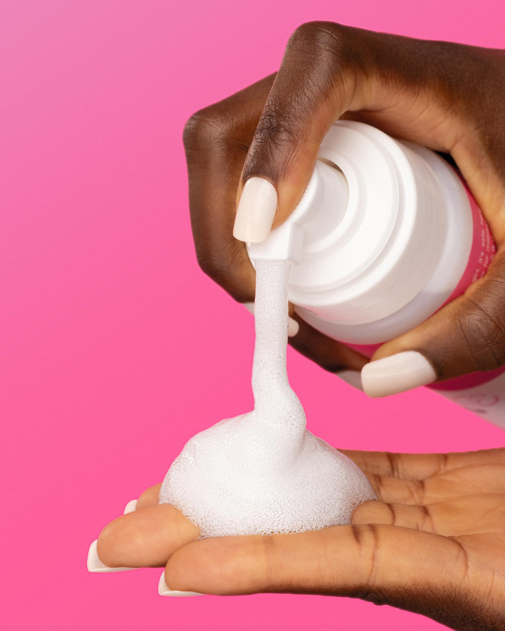 Her Fantasy Box Boric Balance Yoni Foam Wash unscented formula for sensitive skin comfort.