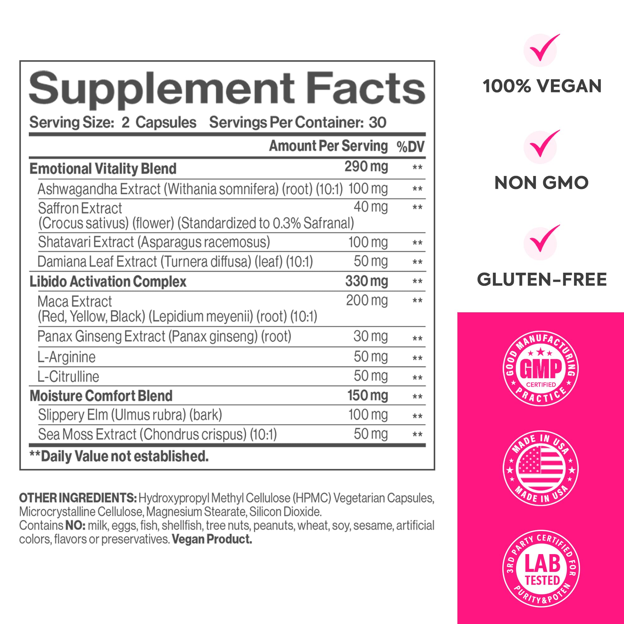 HerAuré ginseng visual hints at energy and circulation benefits