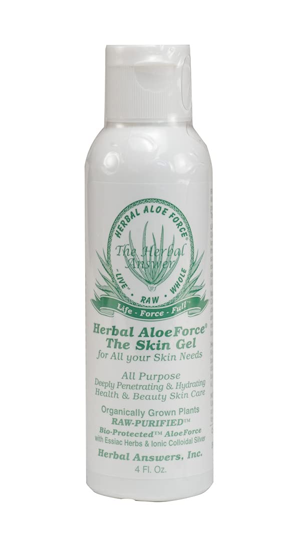 HERBAL ANSWERS AloeForce Skin Gel bottle for daily hydration and skin support.