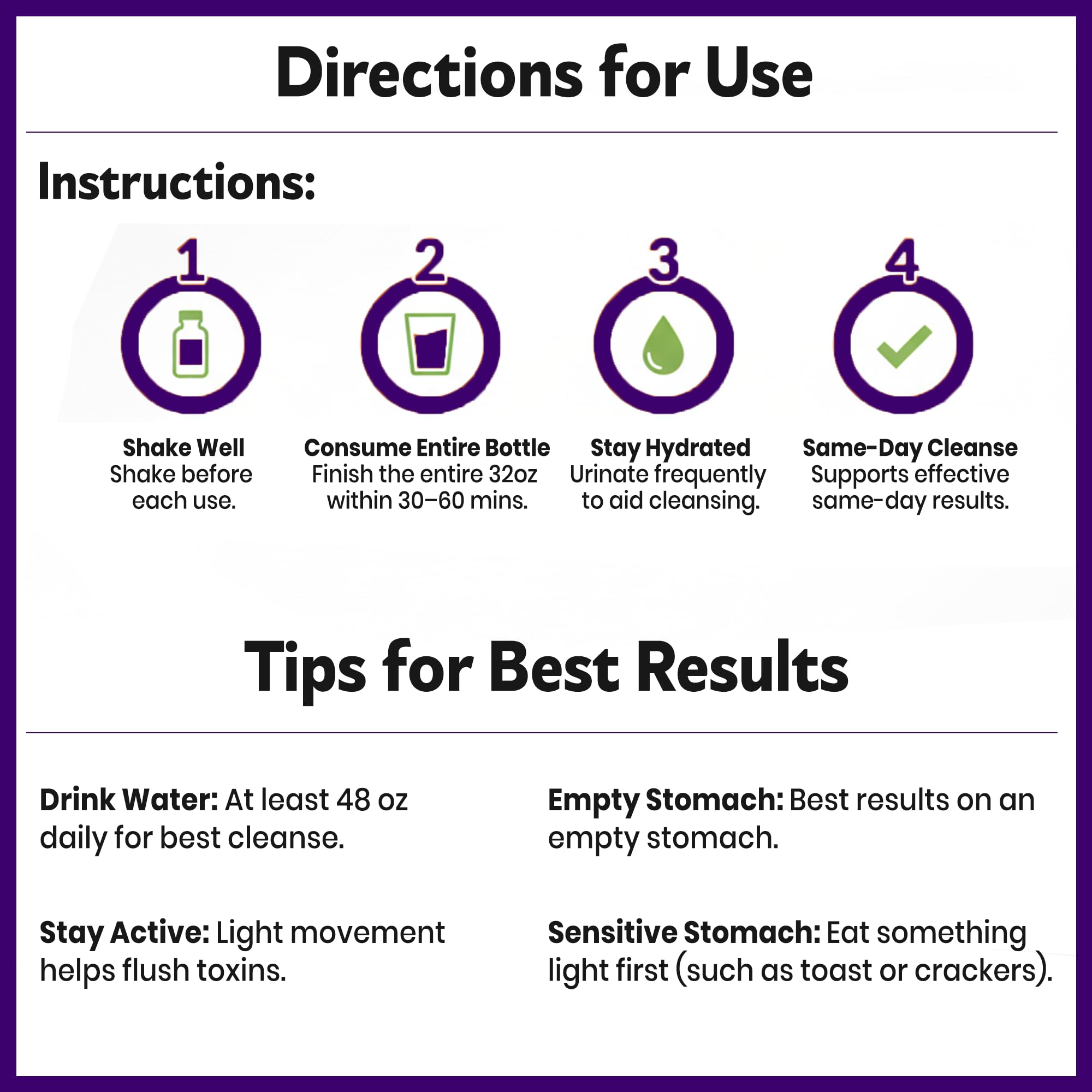 Herbal Clean Qcarbo32 grape bottle ingredients close-up emphasizes psyllium and triphala.