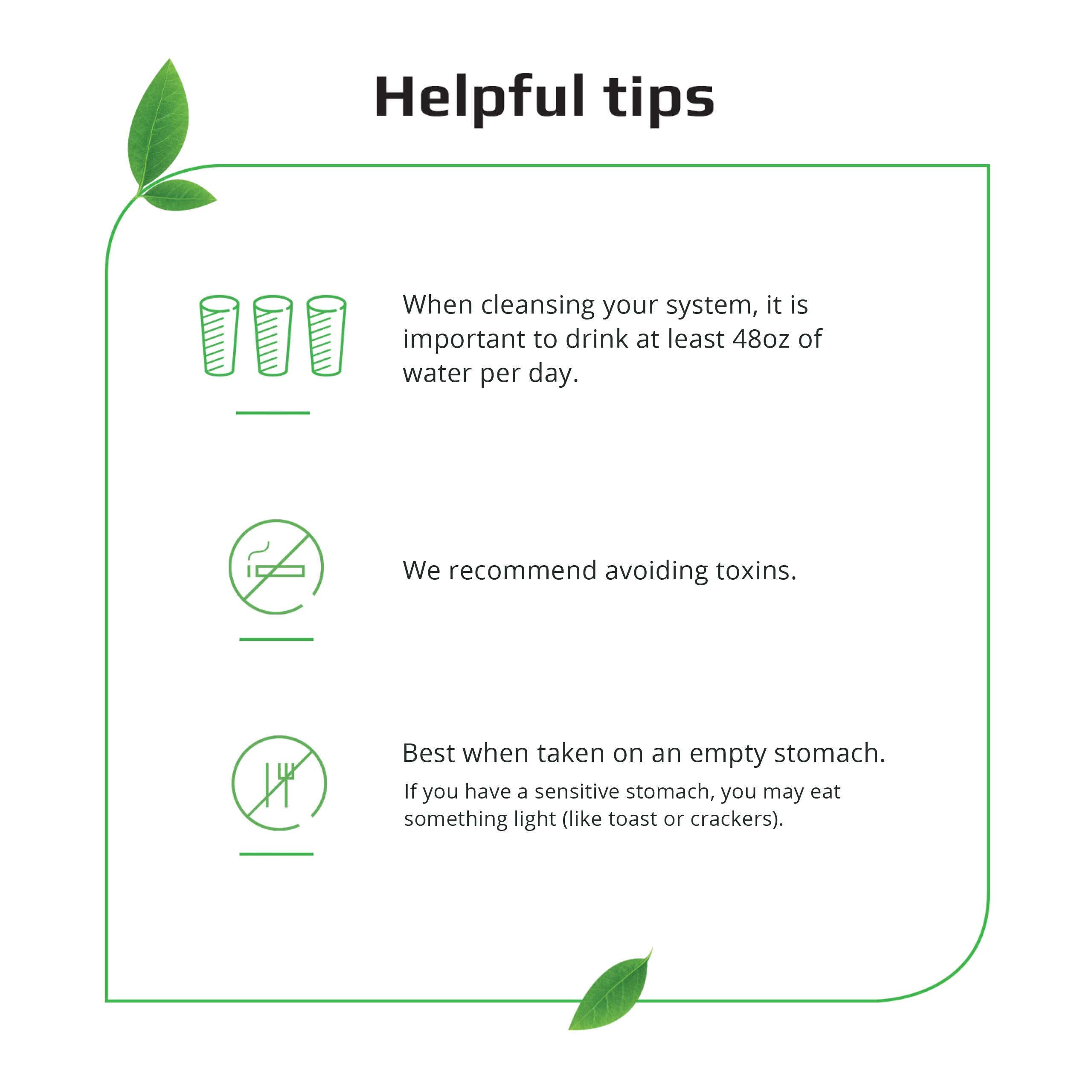 Herbal Clean Ingredients Milk Thistle Cayenne spotlights key herbs in the blend.