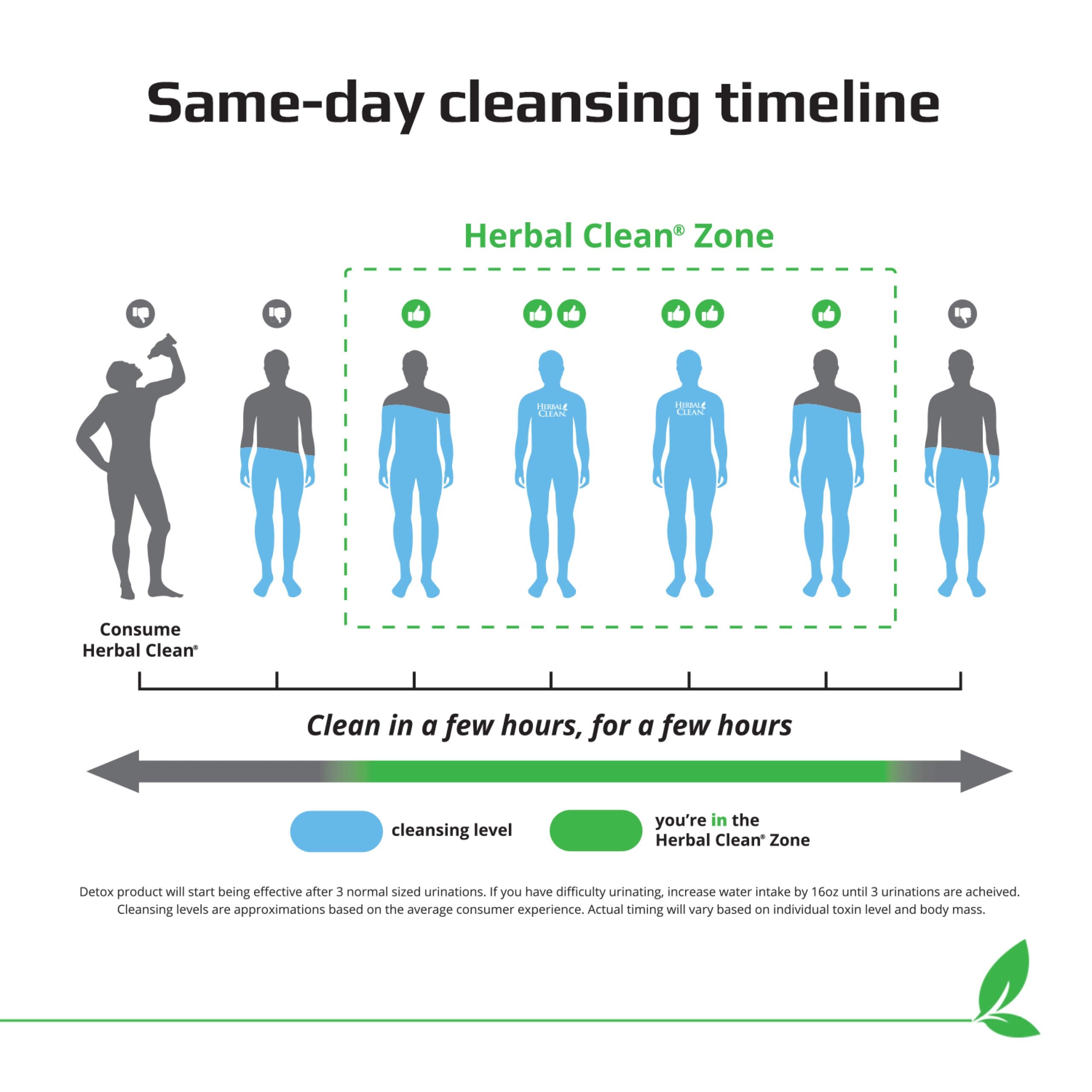 Herbal Clean Packaging Box communicates premium presentation for the 32 oz detox.