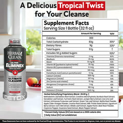 Glass of tropical fruit Detox drink showcasing refreshing flavor and hydration.