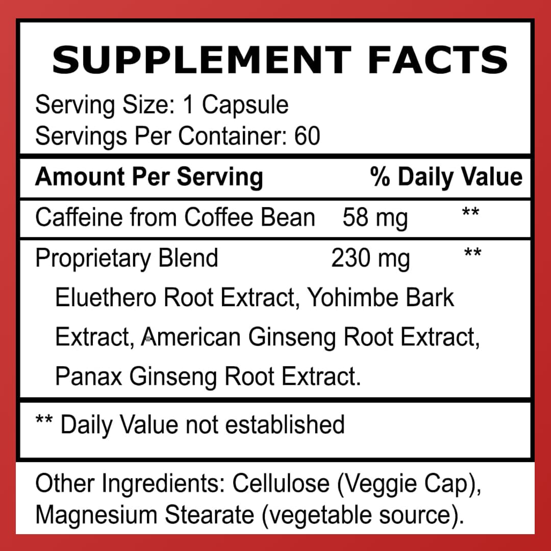 Herbal Nitro natural herbal ingredients shown in the bottle image