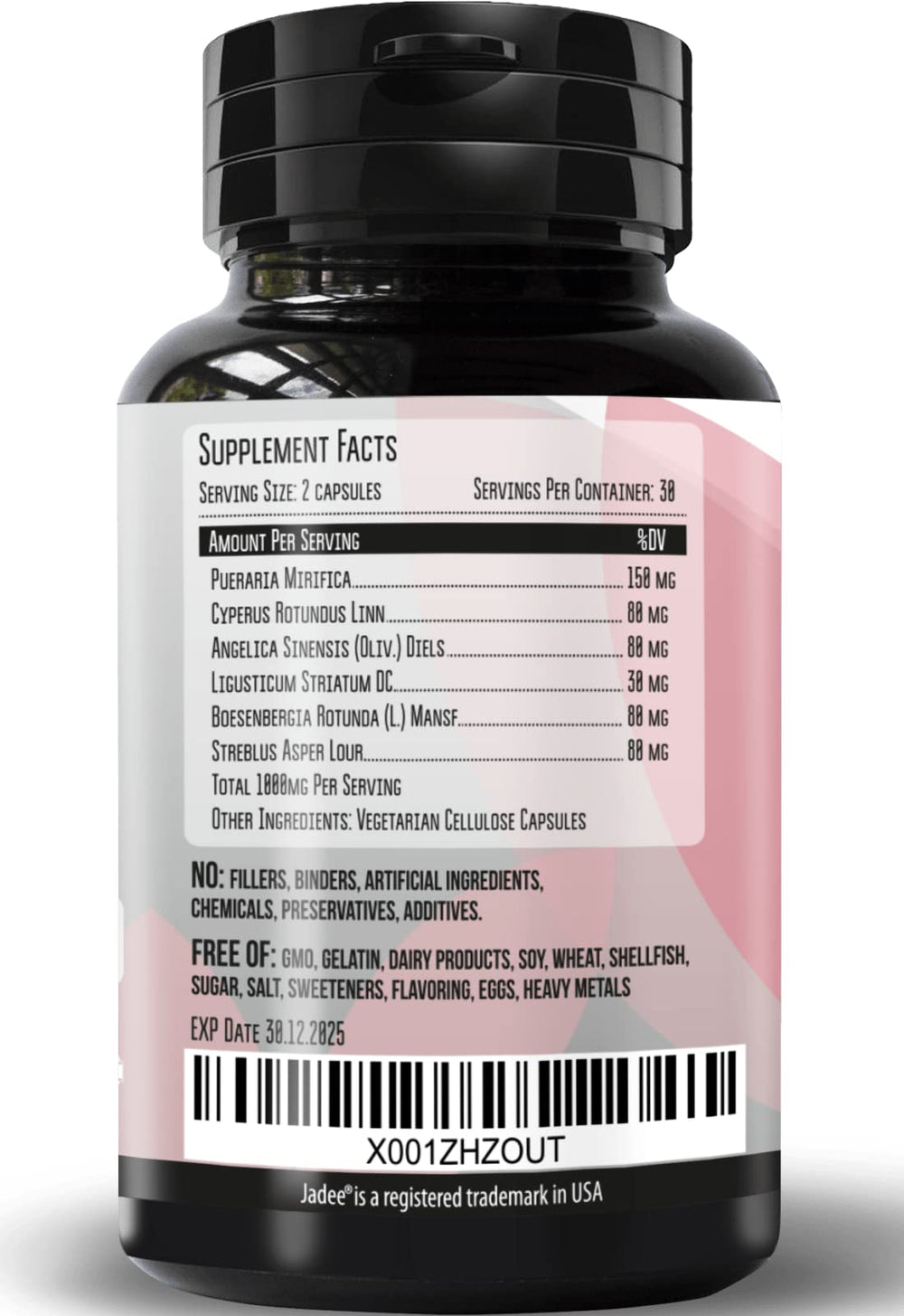 Herbal Remedy Breast Growth pills in use during a morning routine