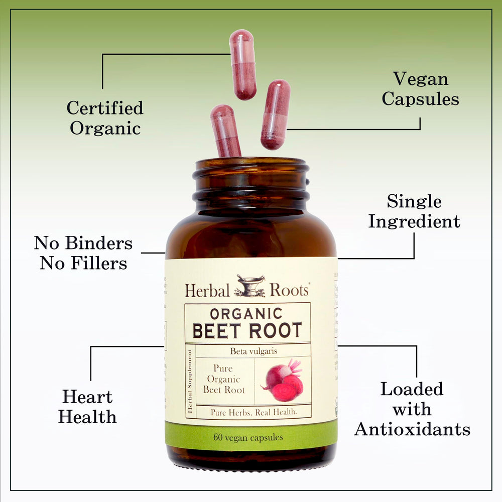 Herbal Roots third-party testing seal on the box indicating independent quality checks.