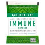 Herbal Zap Immune Support box back with origin and net details