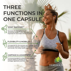 HERBALICIOUS chicken collagen capsules skin-glow shot for smoother skin.