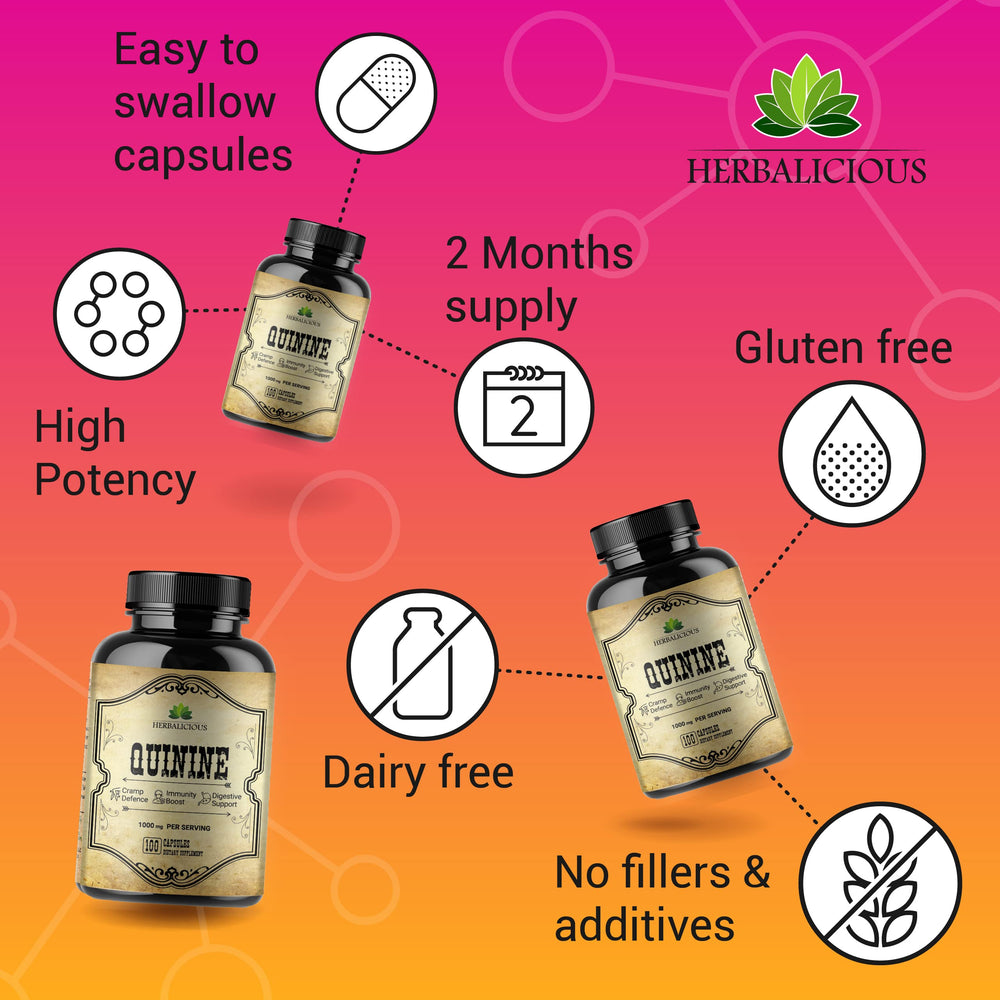 Pouring HERBALICIOUS bottle suggests convenient daily use