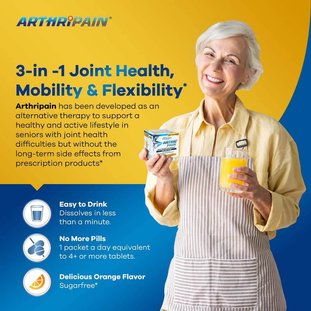 HerballMedick Arthripain label detail highlights sugar-free formulation.