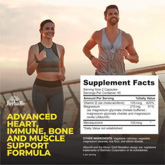 HerbaMe immune support capsules showcase convenient daily supplementation