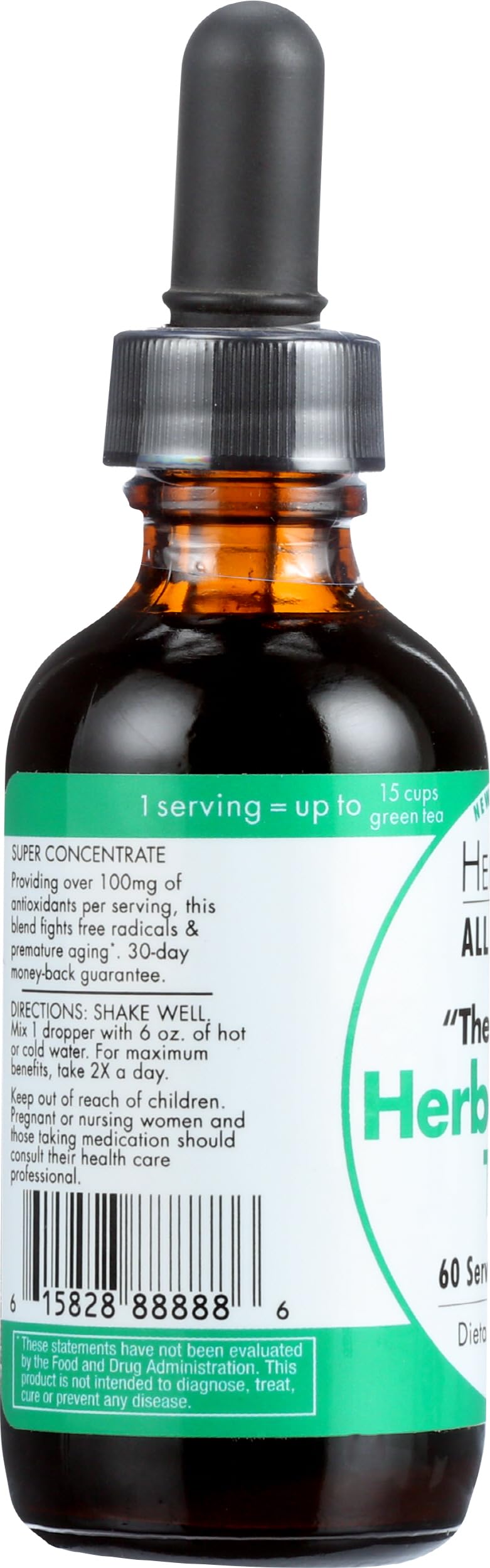 HerbaSway HerbaGreen Tea cold water dilution creates a crisp iced drink