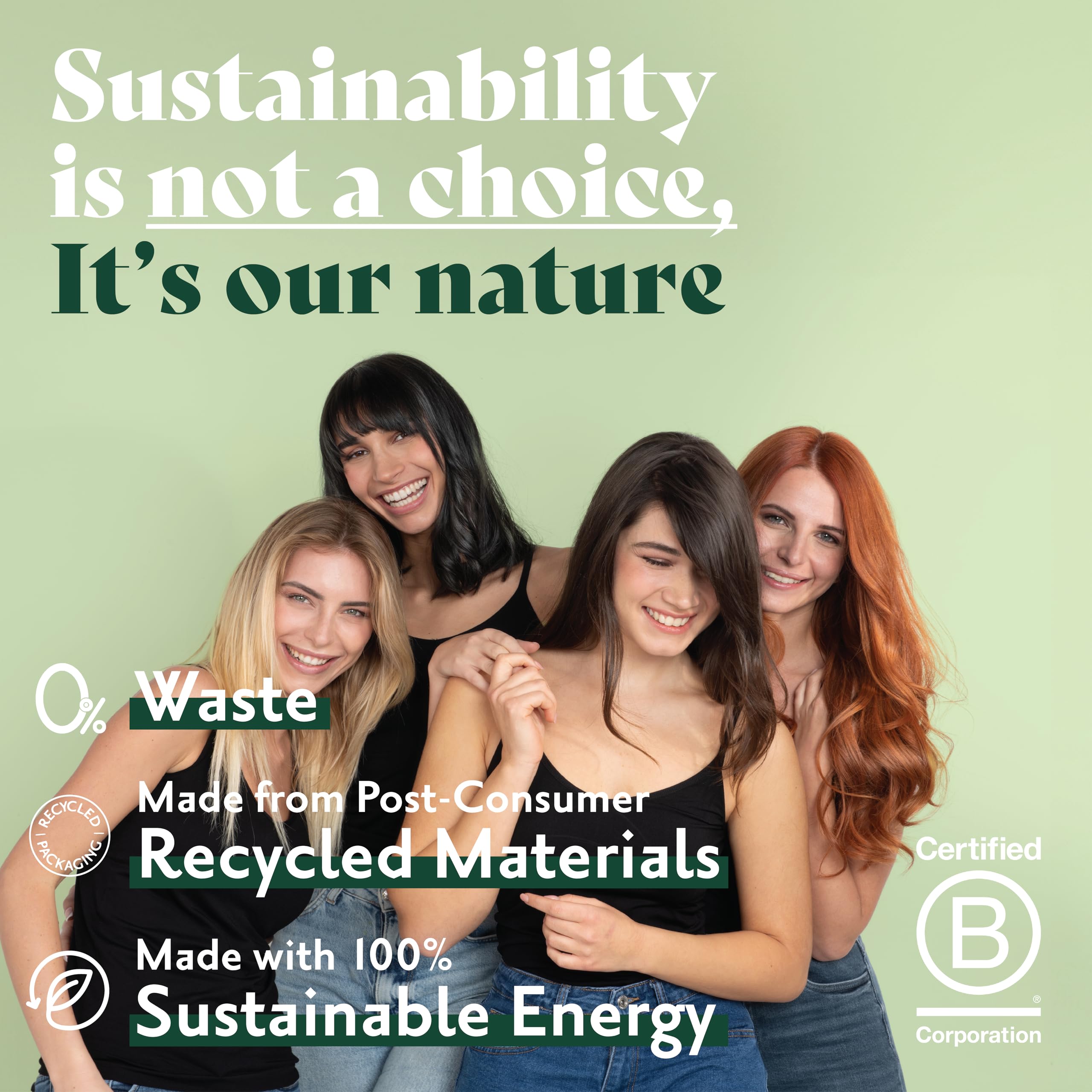 Dye bottle label emphasizing ammonia-free and alcohol-free formula.