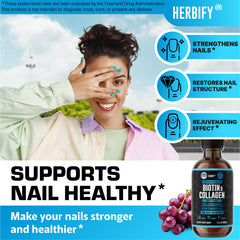 HERBIFY drops dispense cleanly for simple daily rituals supporting hair and skin