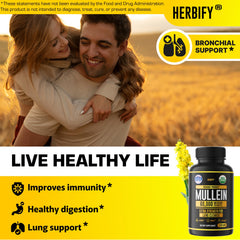 Herbify dosage closeup showing convenient daily intake