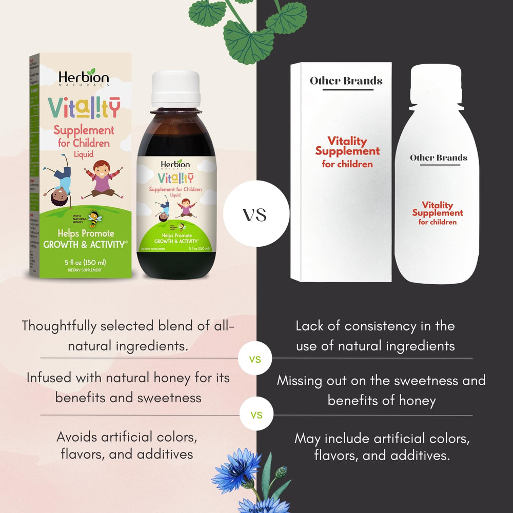 HERBION Vitality syrup with dates and emblic supports appetite.