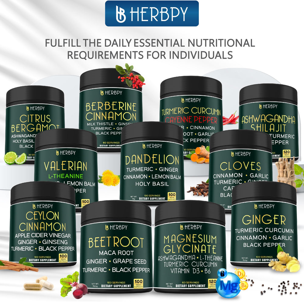 Herbpy daily-use routine capsules for morning or evening