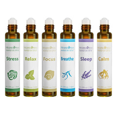 HERBROMAS Breathe roll-on bottle for quick on-the-go aromatherapy