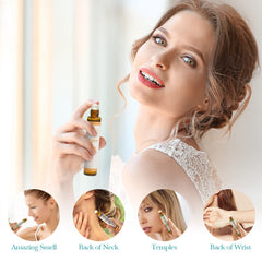 HERBROMAS Focus On roll-on bottle supports clarity during tasks