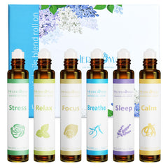 HERBROMAS Sleep roll-on bottle promotes calm before bed