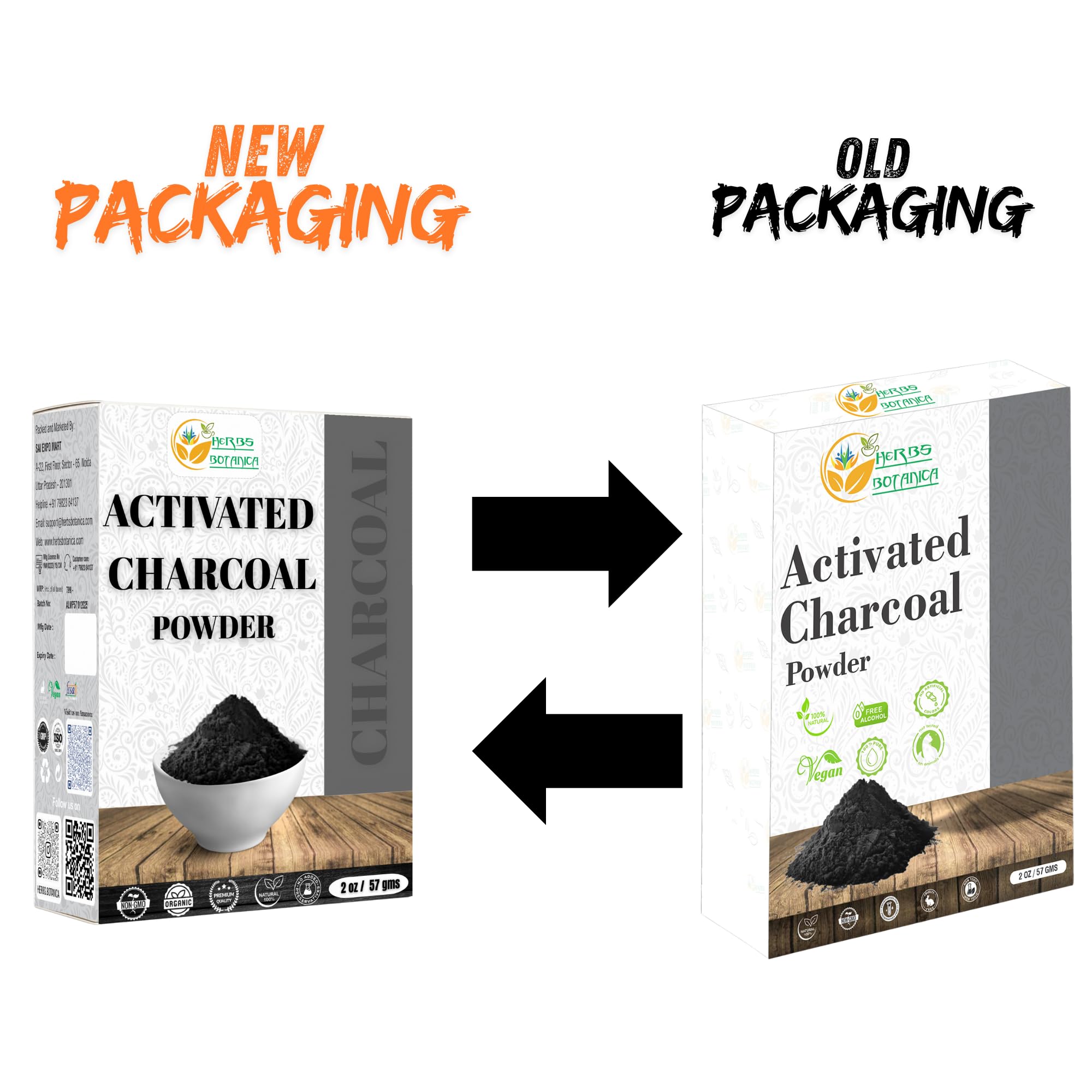 Premium food-grade bamboo charcoal powder for culinary and cosmetic uses.