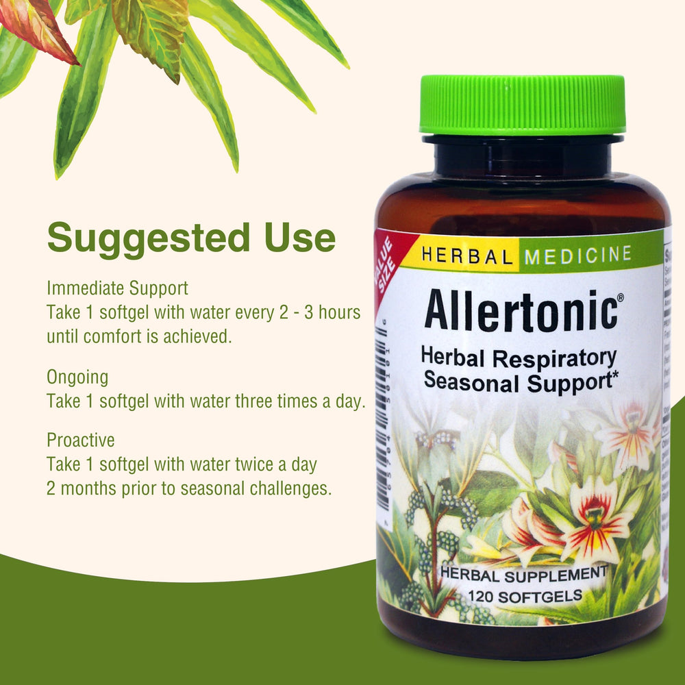 Gluten-free Allertonic bottle marking for sensitive diets