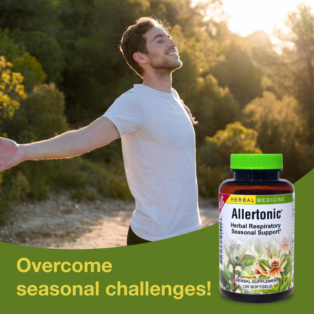 Fresh nettle in Allertonic emphasized for respiratory support