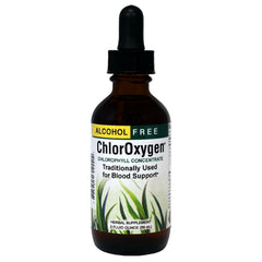 Herbs Etc. ChlorOxygen bottle front for natural vitality support