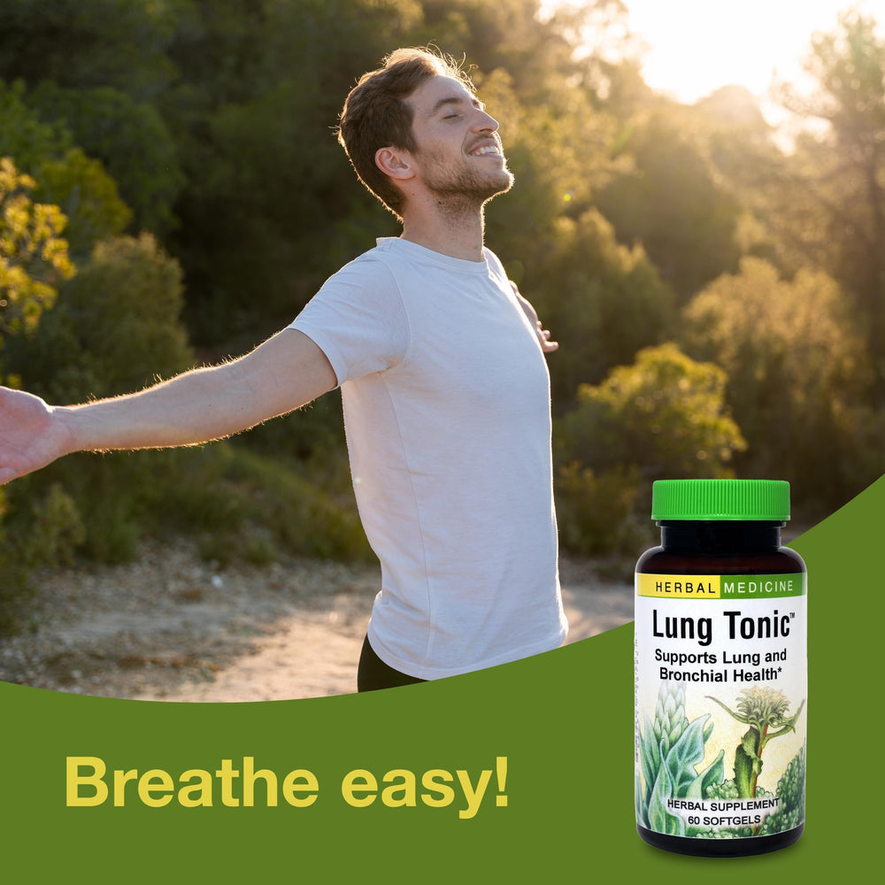 Herbs Etc. Lung Tonic ingredients: horehound blend for breathing support.