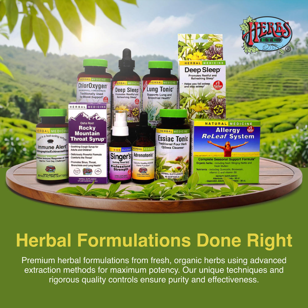 Herbs Etc. on-stage ready for vocal performance