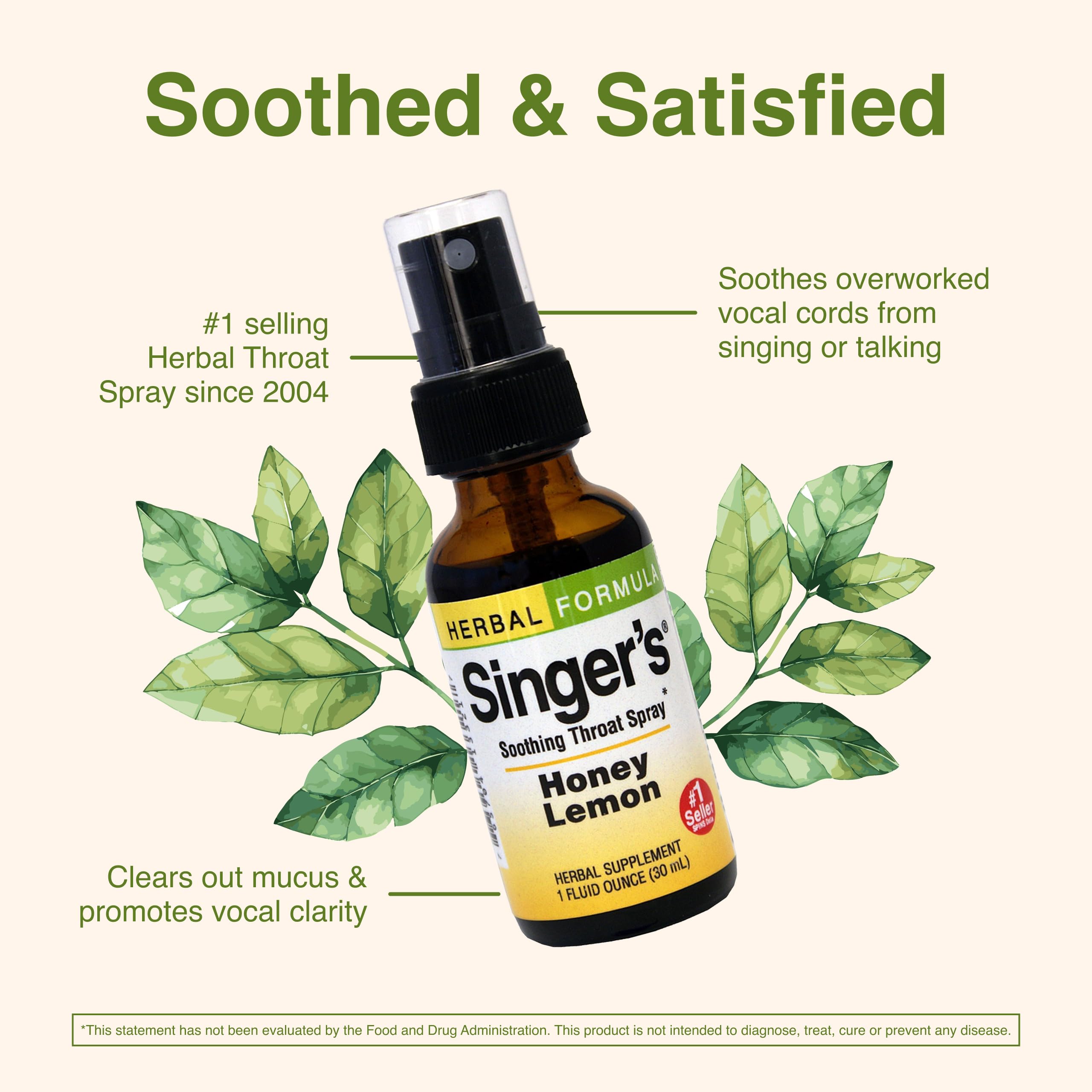 Herbs Etc. honey lemon aroma hints on the spray