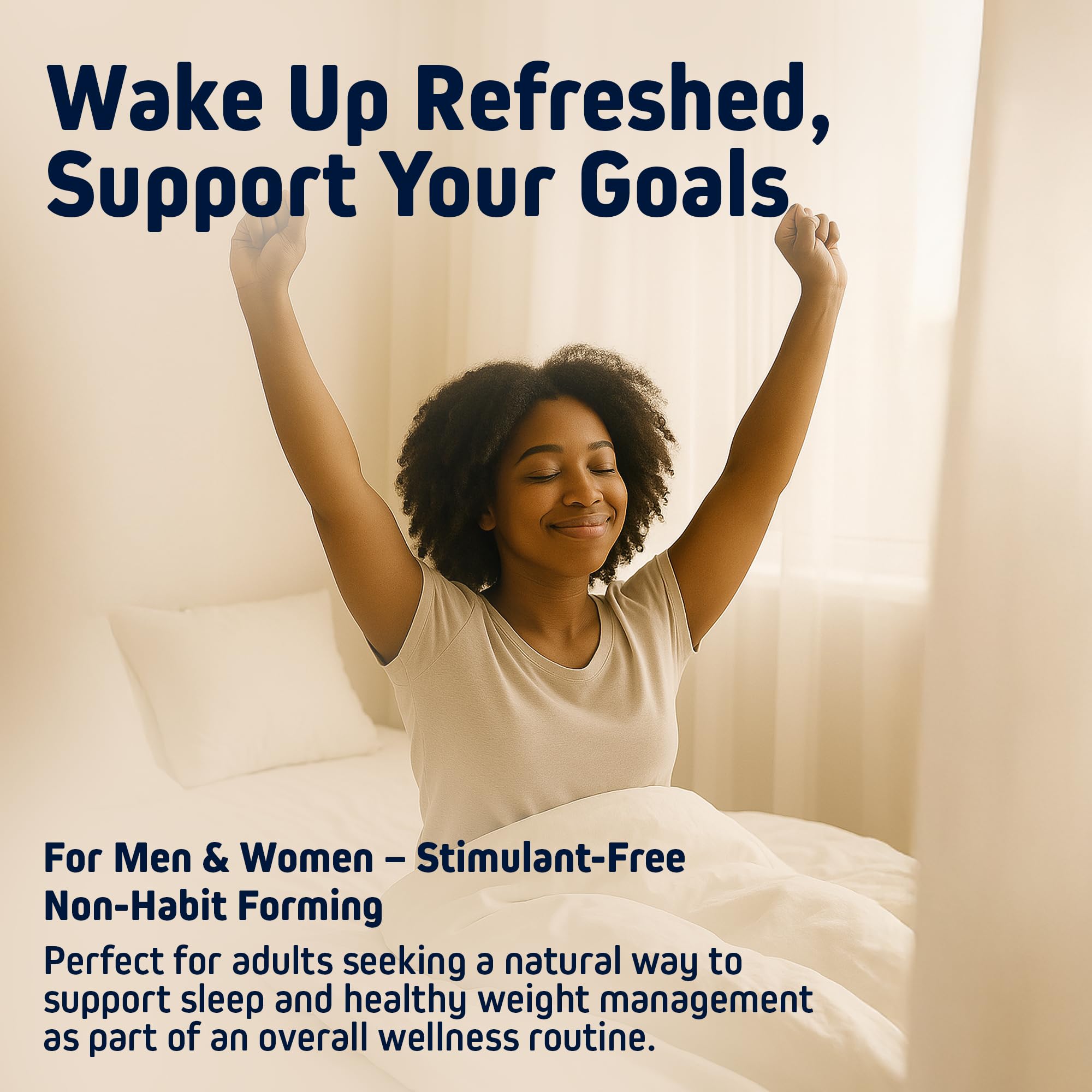 Herbtonics Night Time melatonin capsule closeup for restful sleep