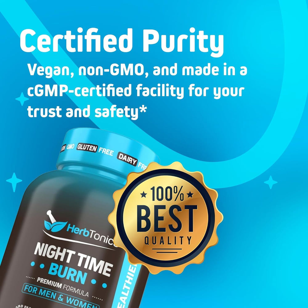 Herbtonics Night Time 60-capsule bottle packaging