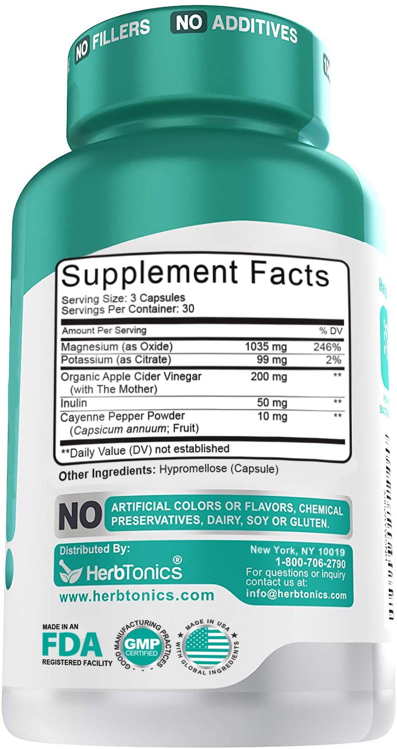 Herbtonics Oxygen-Based Colon Cleanse capsules close-up for daily detox