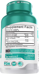 Herbtonics Oxygen-Based Colon Cleanse capsules close-up for daily detox