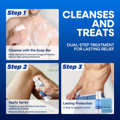 Hermon dual-action kit packaging shown for comprehensive care