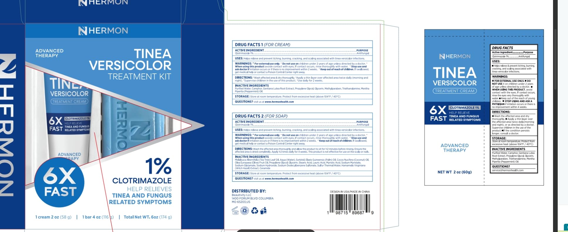 Hermon Skin Health Restore results suggest renewed clarity and balance