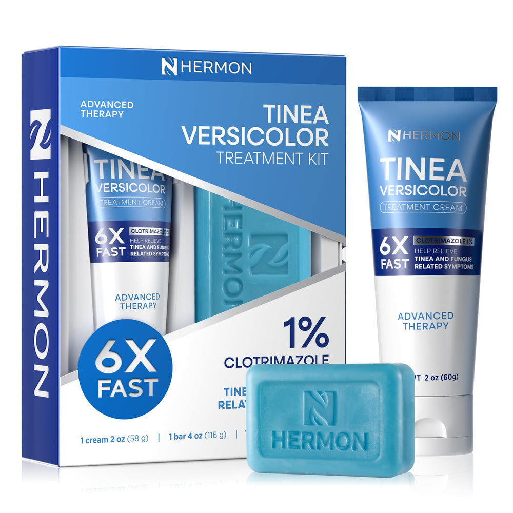 Hermon Tinea Cream Application for soothing irritation and quick relief