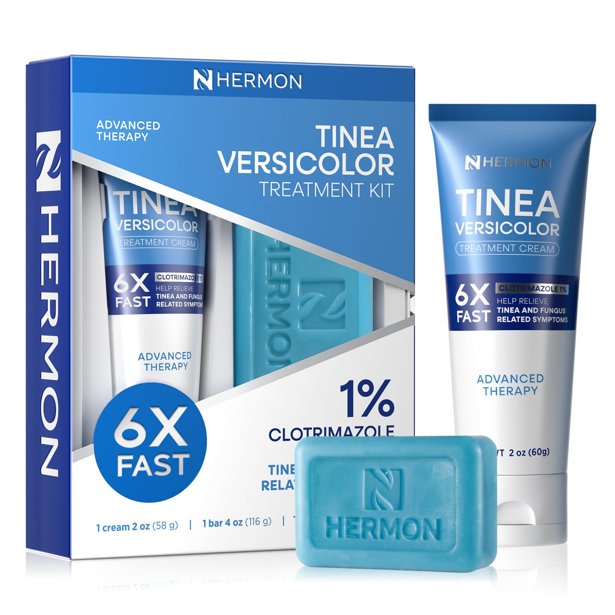 Hermon Tinea Cream Application for soothing irritation and quick relief