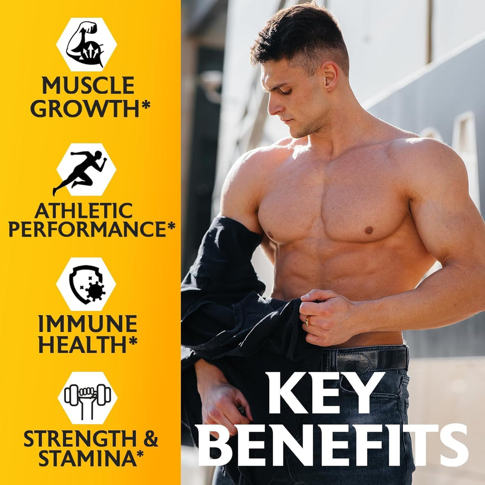 Herodianow testosterone capsules closeup showing uniform softgels ideal for daily dosing