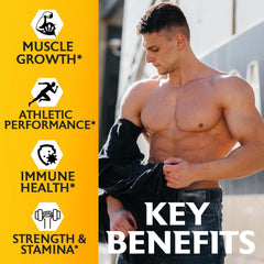 Herodianow testosterone capsules closeup showing uniform softgels ideal for daily dosing