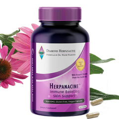 Herpanacine Diamond skin-support bottle for daily internal wellness