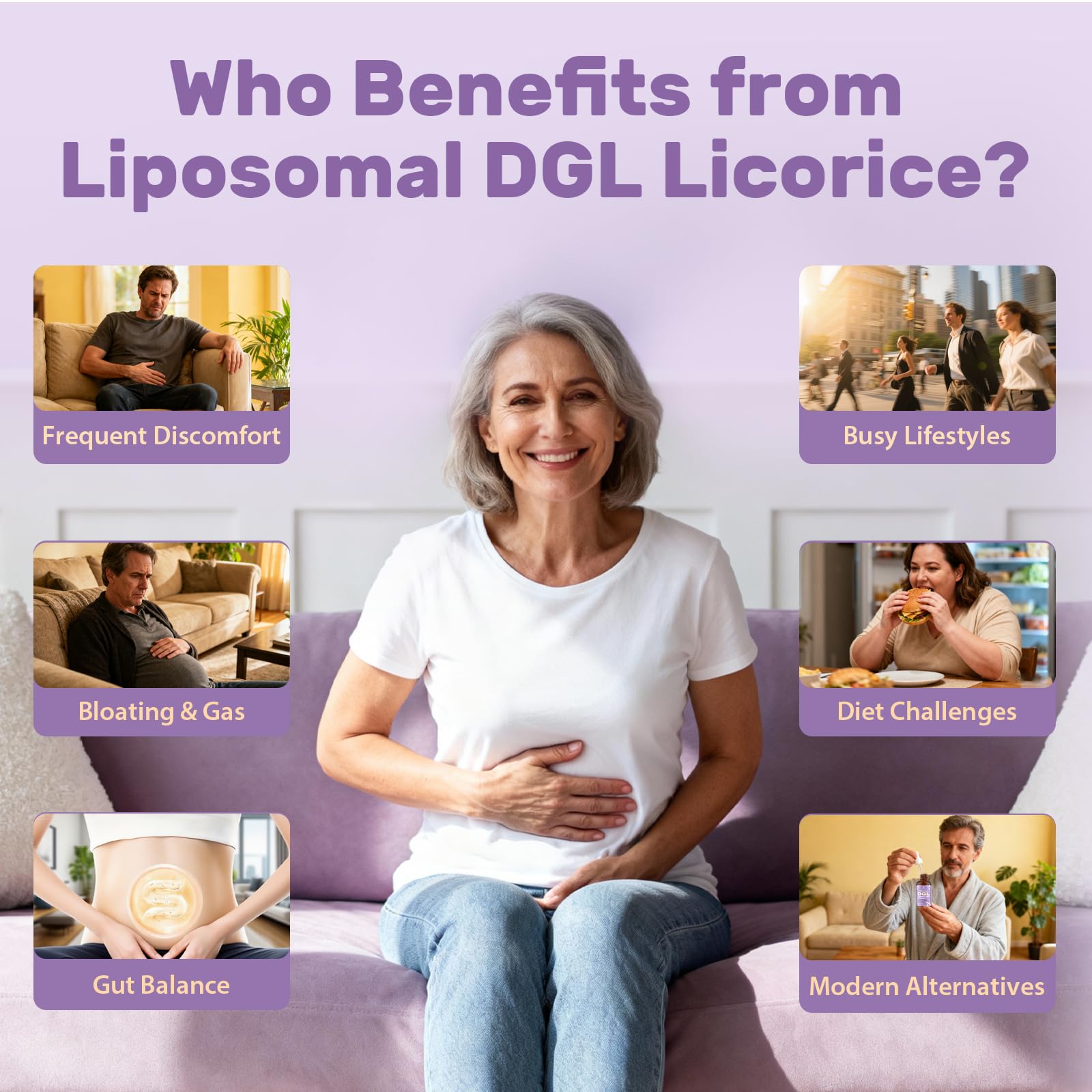 Hesperilyntis Liposomal DGL Licorice ingredients chart explains components.
