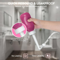 Hetaida 10 oz leak-proof bottle made from BPA-free plastic for reliable use