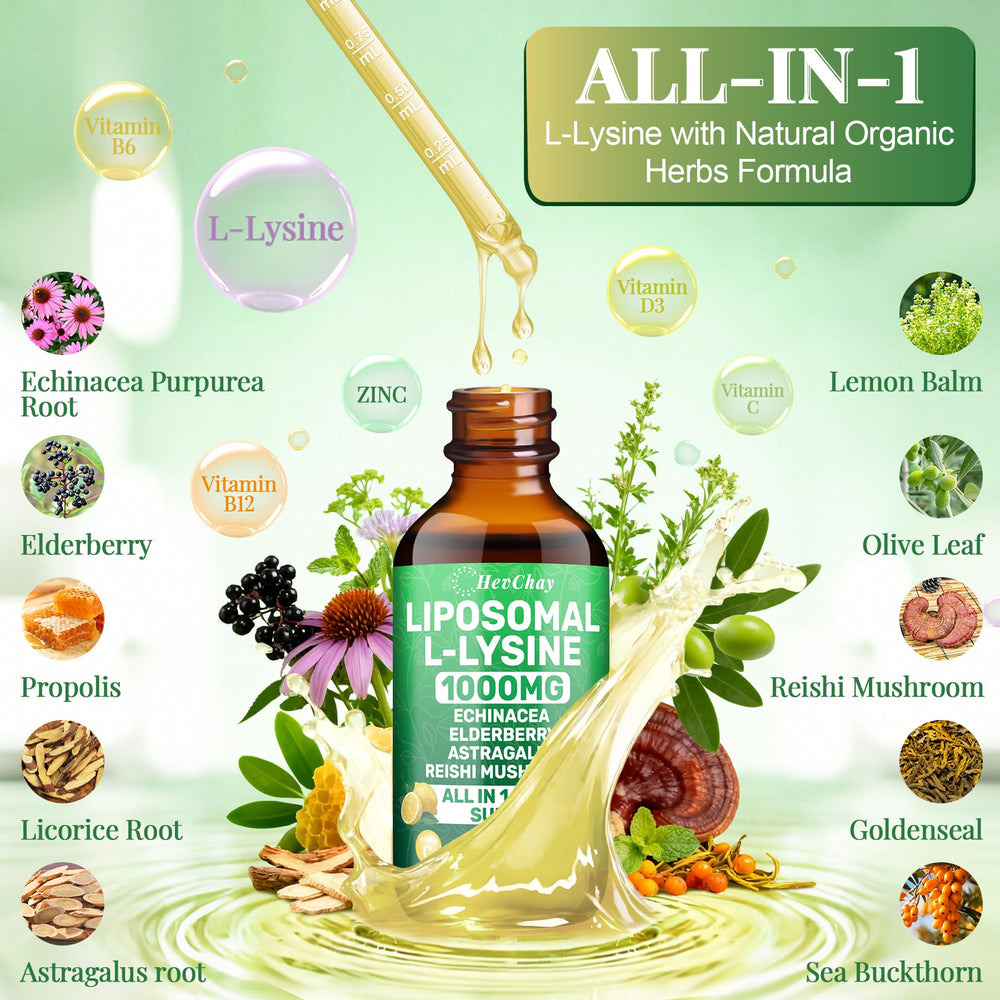 HevChay immune herb blend bottle close-up showing natural botanicals