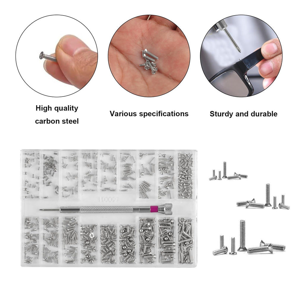 HexinYigjly sturdy storage box organizing tiny screws