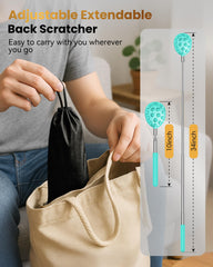 HEYAXA durable rod with aluminum joints for long-lasting comfort.