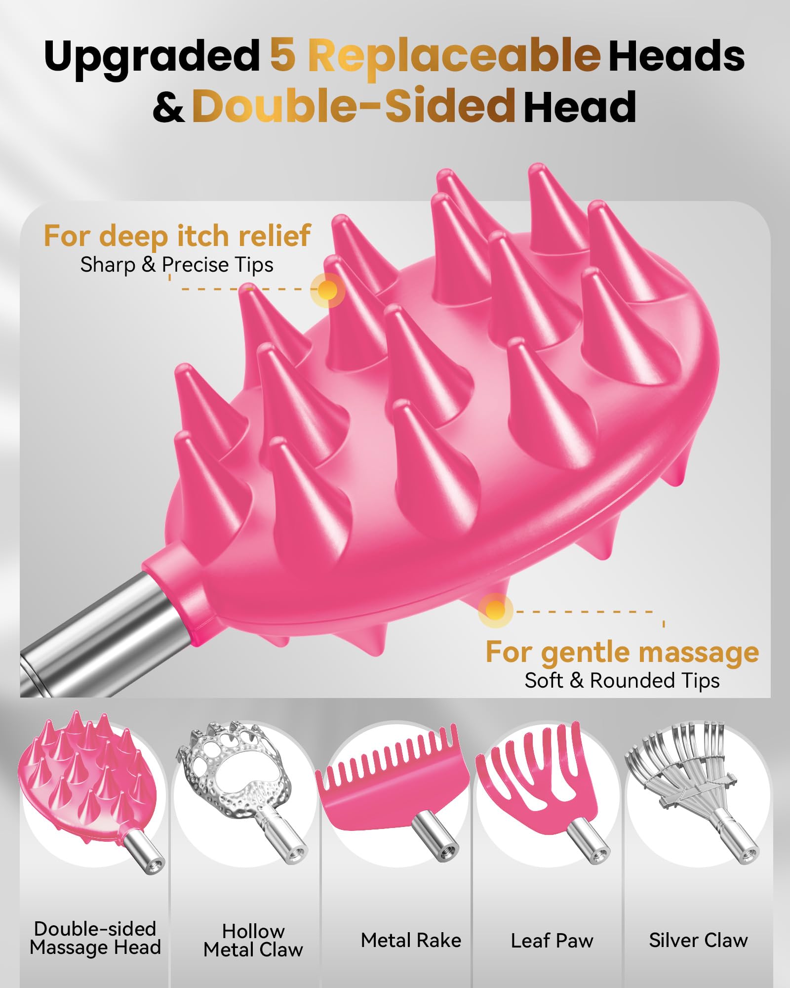 HEYAXA five heads detachable design for versatile scratching